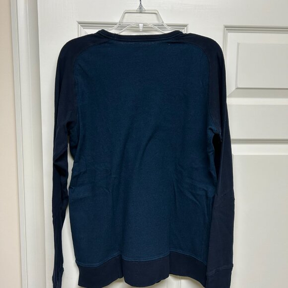 NWOT J. Crew Knit Goods Contrast Thermal Shirt L - Picture 4 of 4